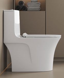 โถสุขภัณฑ์เซรามิคทรงยาวแบบชิ้นเดียวสำหรับห้องน้ำสุดหรู - Product Image 2