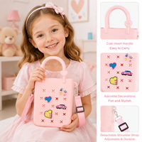 Sac à main mignon en silicone pour enfants, sac à bandoulière DIY pour filles, mini sac fourre-tout, cadeau tendance pour enfants
