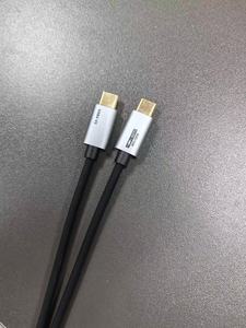 Câble en silicone Thunderbolt 5 80 Gbps 240 W ultra flexible OD3.8 USB C pour la charge et le transfert de données, logo personnalisé disponible - Product Image 6
