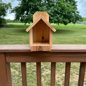 Cardinal Mourning for Dove & <b>Robin</b> Nesting <b>Box</b> Eco-Friendly Wood Design for Attracting Birds OEM/ODM Nesting <b>Box</b> - Product Image 1