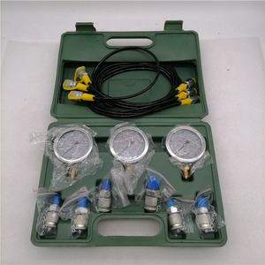 Graafmachine Reserveonderdelen Hydraulische Manometer 6 Koppelingen 3 Slang 3 <span class=keywords><strong>Gauge</strong></span> Hydraulische Manometer Kit - Product Image 5