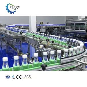 Linea di produzione di acqua minerale pura completa automatica 3 in 1 della bottiglia di plastica completa/macchina di rifornimento dell'acqua