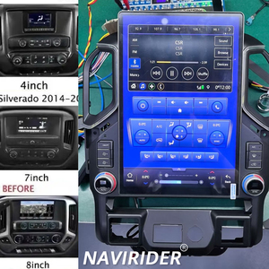 Android Multimedia Video Player for GMC Sierra Silverado 2019 - 2023 Car Autoradio Touchscreen Carplay Navigation GPS Dashboard - Product Image 4