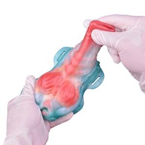 NNSX Nouveau Design Vibro Stimulateur Féminin Plaisir Sexuel Extrême Jouets Sexuels en Silicone Réaliste pour Anus et Préliminaires - Product Image 1