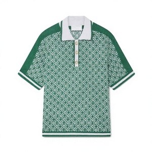 เสื้อโปโลแบบซับลิเมชั่นสั่งทำขายส่งสำหรับผู้ชาย ผ้าโพลีเอสเตอร์ 95% สแปนเด็กซ์ 5% เหมาะสำหรับกอล์ฟและทำงาน แห้งเร็ว สกรีนโลโก้ตามสั่ง รับผลิตแบบ OEM ODM - Product Image 4