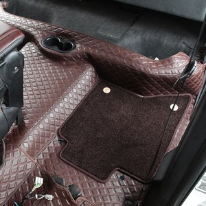 Alfombrilla de Coche de Cuero de Lujo para <span class=keywords><strong>Dodge</strong></span> Coolpad Challenger Ram Pickup Charger, Cobertura Completa de 360 Grados, Estilo Aviación - Product Image 6