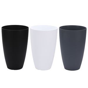 Pots de fleurs ronds en <span class=keywords><strong>plastique</strong></span> PP modernes de grande taille pour l'intérieur et l'extérieur, couleur personnalisée en <span class=keywords><strong>gros</strong></span>, décorations de sol, jardin à domicile, grande taille - Product Image 6