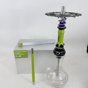 Brand New Original Amotion Pedal RX Hookah <b>Set</b> Stainless Steel <b>Outdoor</b> Portable Car Travel Smoking Beach Camping Smoking Shisha - Product Image 4
