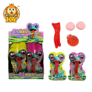 Gomitas Masticables con Forma de Insecto y Sabor a Fruta, con <span class=keywords><strong>Ojos</strong></span> y Lengua, Dulces Suaves - Product Image 2