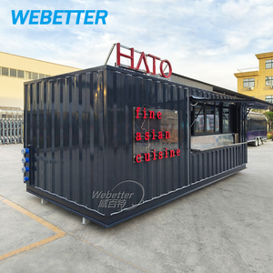 WEBETTER Ood chiosco Mobile cucina <span class=keywords><strong>bar</strong></span> <span class=keywords><strong>caffè</strong></span> <span class=keywords><strong>e</strong></span> zucchero contenitore ristorante - Product Image 4