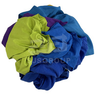 10KG 20KG 25KG Industri Wast Rag fournitures coton mélange couleur t-shirt chiffons d'essuyage industriels pour le nettoyage Guenille De Coton