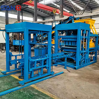 Ligne de production industrielle entièrement automatique Qt4-15B, machine à fabriquer des blocs de briques creuses en béton à pression hydraulique, à vendre