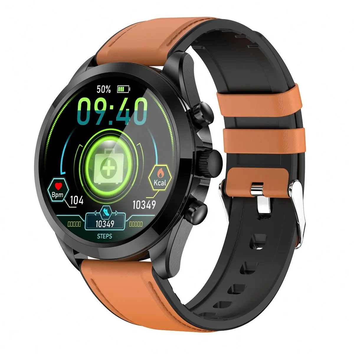 नई Et440 Bt5.0 कॉल खेल स्वास्थ्य की निगरानी Smartwatch चुंबकीय चार्ज Reloj Inteligente