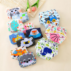 Nouvelles couches d'apprentissage brodées pour bébés, couches d'apprentissage jetables, couches lavables douces pour nouveau-nés, pour garçons et filles, imperméables - Product Image 5