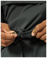 Veste décontractée légère pour homme, demi-zip, respirante, imperméable, unie, col montant, personnalisable avec logo, en nylon souple