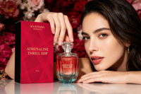 Parfum féminin floral boisé glamour EDP ADRENLINE THRILL |   Distribution en gros, personnalisation de parfums et solutions OEM complètes