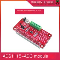 Module ADC ADS1115 pour Raspberry Pi 2/3/4B+, convertisseur analogique-numérique de précision, carte de développement, interface USB/type-c pour