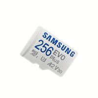 Carte mémoire TF SD originale Samsung EVO Plus 100% authentique 64 Go 128 Go 256 Go 512 Go U3 V30 4K avec adaptateur