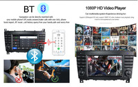 L'autoradio 2 Din 8 pouces lecteur multimédia est adapté pour Mercedes Benz classe C W203 CLC 2004-2007 autoradio WIFI BT DSP stéréo 1