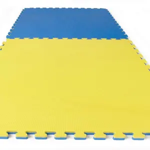 Precio de fábrica Tatami 100Cm x 100cm Puzzle Mats Gym Floor Mat con material de espuma suave mate