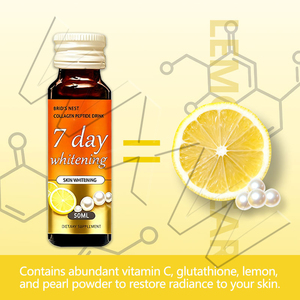 Blanchiment de la peau personnalisé professionnel beauté collagène Peptide collagène boisson promouvoir la peau cheveux soins de santé liquide buccal - Product Image 5
