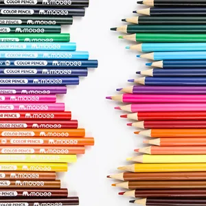 Gxin K002B24 24 قلم رصاص ملون رسم ناعم مجموعة أقلام رصاص ملونة للأطفال للمدرسة أقلام ملونة مخصصة لوازم فنية