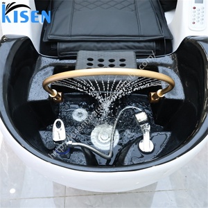 KISEN Electrical Smart Massage Shampoo Chair <b>Head</b> Spa Basin Luxury <b>Style</b> Hair Washing Basin Bed Salon Furniture for Sale - Product Image 6