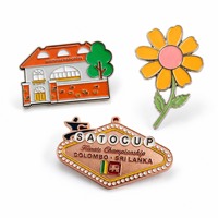 Épinglette en émail personnalisée, faible MOQ, badge métallique, logo personnalisé pour petites entreprises, commande d'essai, livraison rapide, approvisionnement