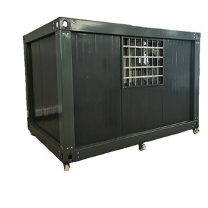 Maison conteneur, panneau sandwich, bureau, chantier de construction, logement mobile préfabriqué temporaire, installation facile, rectangle, industriel - Product Image 1