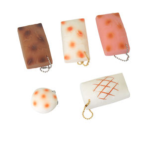 Kawaii स्क्विशी चावल केक निचोड़ मोची खिलौने पके हुए चावल केक जापानी खाद्य मोची स्क्विशी - Product Image 5