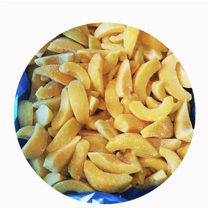 Pezzi di Pesca Gialla Surgelati IQF 1/6, Vendita Calda, Frutta Biologica Surgelata, Mezze Pesche Affettate, Cubetti - Product Image 3