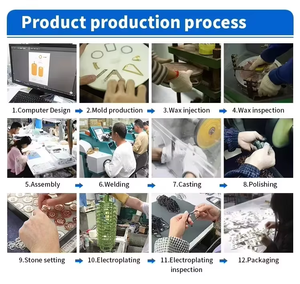 Fabricante de joyería personalizada: pendientes, dijes, anillos, pulseras, collares con nombre, llaveros personalizados, colgantes de joyería, cadenas para el cuello. - Product Image 5