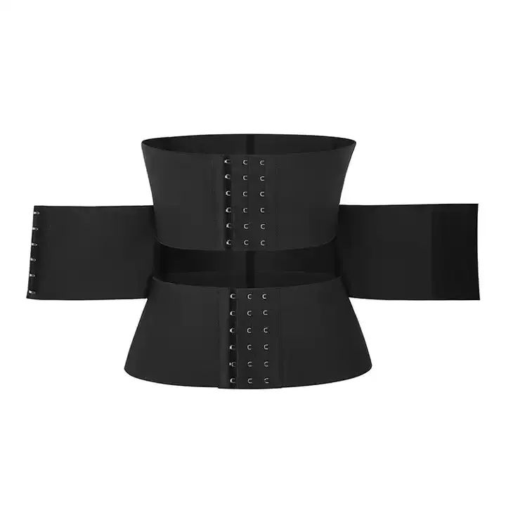New Latex Belly Bandage Custom logo Tummy Control Women Adjustable Waist wrap Waist trainer Slimming Belt Waist Trainer Wrap