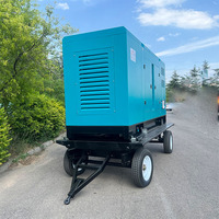 Générateur diesel Weifang Ricardo 75kw simple 480V 50Hz 6 cylindres silencieux Portable refroidissement par eau ATS alternateur sans balais