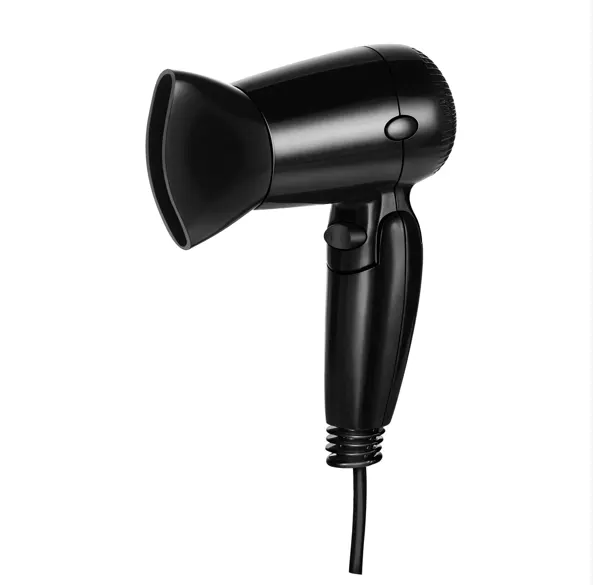 Factory cost travel hair dryer foldable handle travel set hair dryer with comb