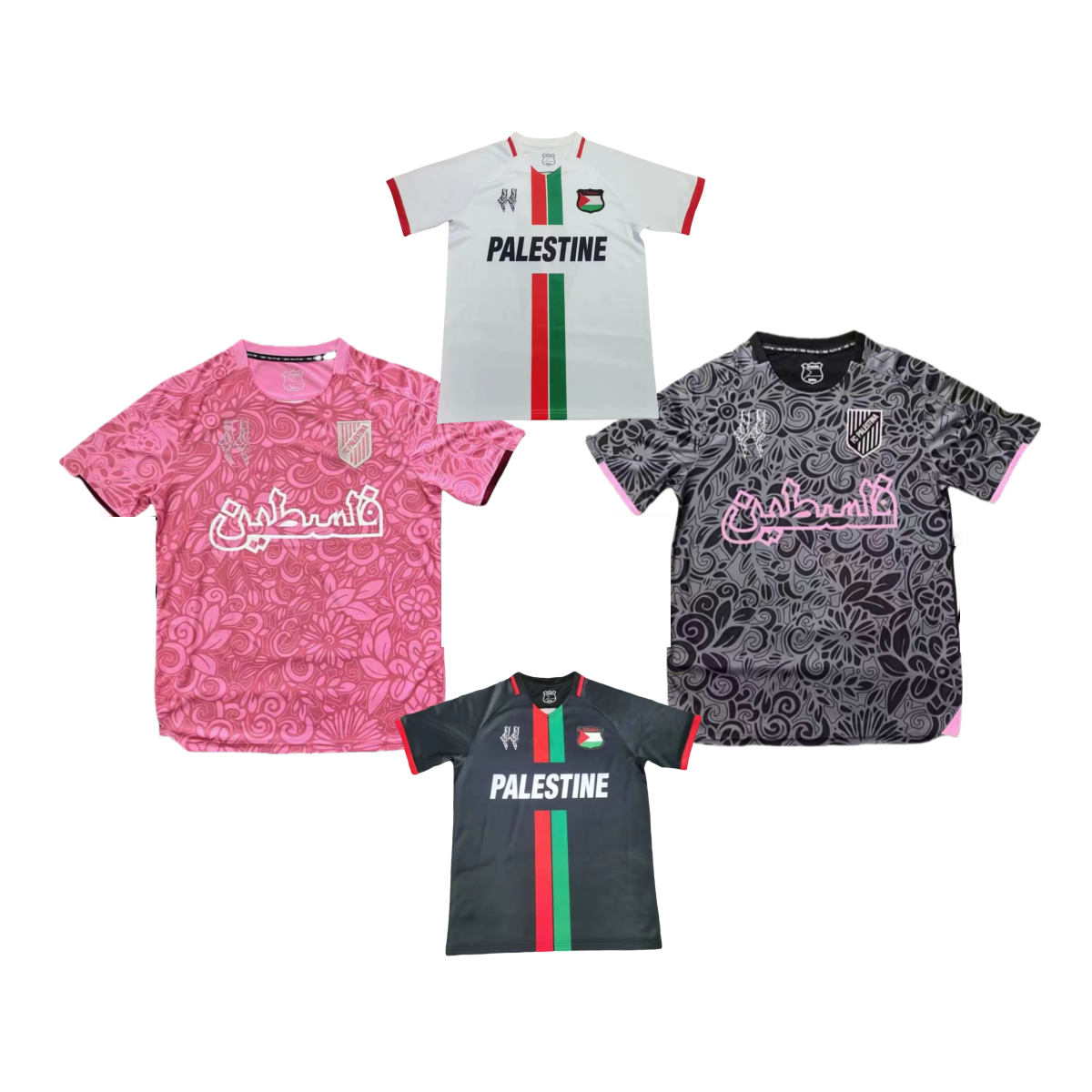 Palestine Soccer Jerseys Custom Wholesale Available