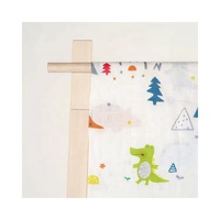 Couverture pour bébé en mousseline de coton 100% Lavable Couverture pour bébé personnalisée Couverture enveloppante pour bébé