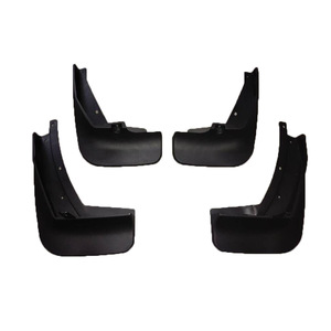 Garde-boue noirs en plastique pour Volkswagen Tiguan L Pro R-Line, protection des pneus, compatibles 2010-2018 - Product Image 1