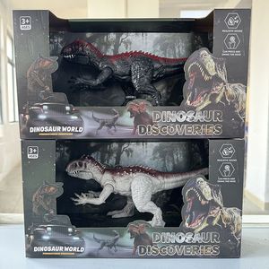 Juego de Juguetes de Dinosaurios Realistas HTL con Sonidos Rugientes y Articulaciones Móviles, Juguete de Dinosaurio con Camión y Figura, Mundo <span class=keywords><strong>Dino</strong></span> para Niños - Product Image 6