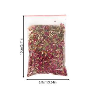 Extrait de rose pur de qualité alimentaire sauvage séché Pétales de rose pakistanaise Variété de supplément à base de plantes - Product Image 4