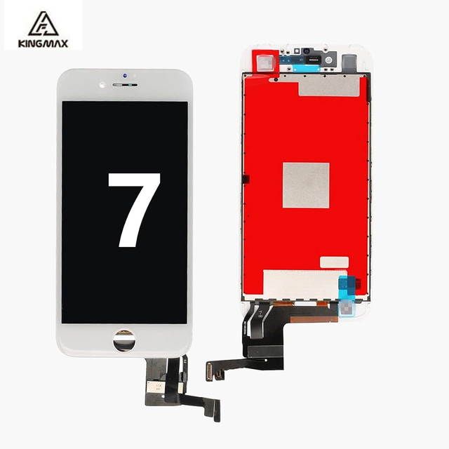 For iPhone 7 Screen Replacement Original 4.7Inch White LCD Display and Touch Screen Digitizer Replacement Frame Assembly