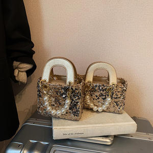 Bolso Mini de Lentejuelas Brillantes para Mujer, de Lujo Ligero, Exclusivo, Premium, para Fiesta de Noche, de Moda, para Llevar en la Mano, al Hombro o Cruzado - Product Image 2