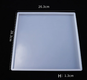 Grand moule en résine de silicone Multi-Design Grand moule rectangulaire en agate de géode pour <span class=keywords><strong>plateau</strong></span> en silicone pour <span class=keywords><strong>plateau</strong></span> d'artisanat en résine - Product Image 5