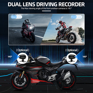 7 "GPS Hệ thống định vị phía trước phía sau máy ảnh không thấm nước điều khiển từ xa đài phát thanh ai android13 không dây Carplay xe máy màn hình - Product Image 5