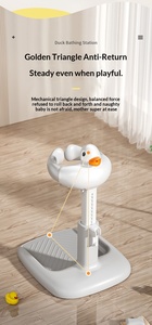 New PP <b>Baby</b> <b>Bath</b> Racks Anti-Crush Adjustable Height <b>Baby</b> <b>Bath</b> Tub Cartoon Non-slip Shower <b>Stand</b> for Toddlers - Product Image 4