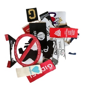 Nhà Máy Tùy Chỉnh Thiết Kế Chính Nhãn Dệt Quần Áo Thẻ Trung Tâm Gấp Chính Nhãn Nhãn Hàng May Mặc - Product Image 6