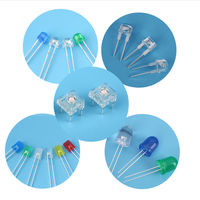 Chapeau de paille LED Diode Lumière Couleur Rouge Diodes LED Lentille diffuse Production OEM Prix bas