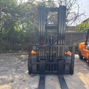 Hot Sale Used Forklift 5T Hydraulic Side Shifter Diesel Engine Factory Machinery Construction Machine for Sale - Product Image 4