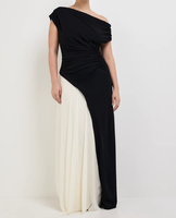 Robe longue plissée élégante et décontractée pour femme, sans manches, unie, coupe crayon ajustée, idéale pour les soirées et les fêtes, avec fermetures éclair