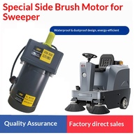 Moteur à courant continu 48V pour véhicules de lavage de sols, brosse latérale 90W 100 tr/min, modèle 08FA5GN18KB, indice de protection IP54, efficacité IE1